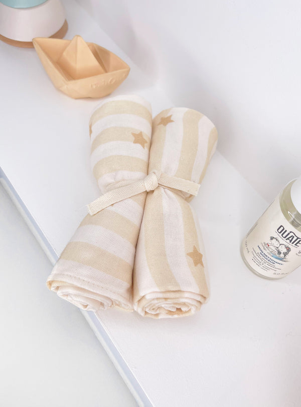 Set of 2 swaddles - GASPARD