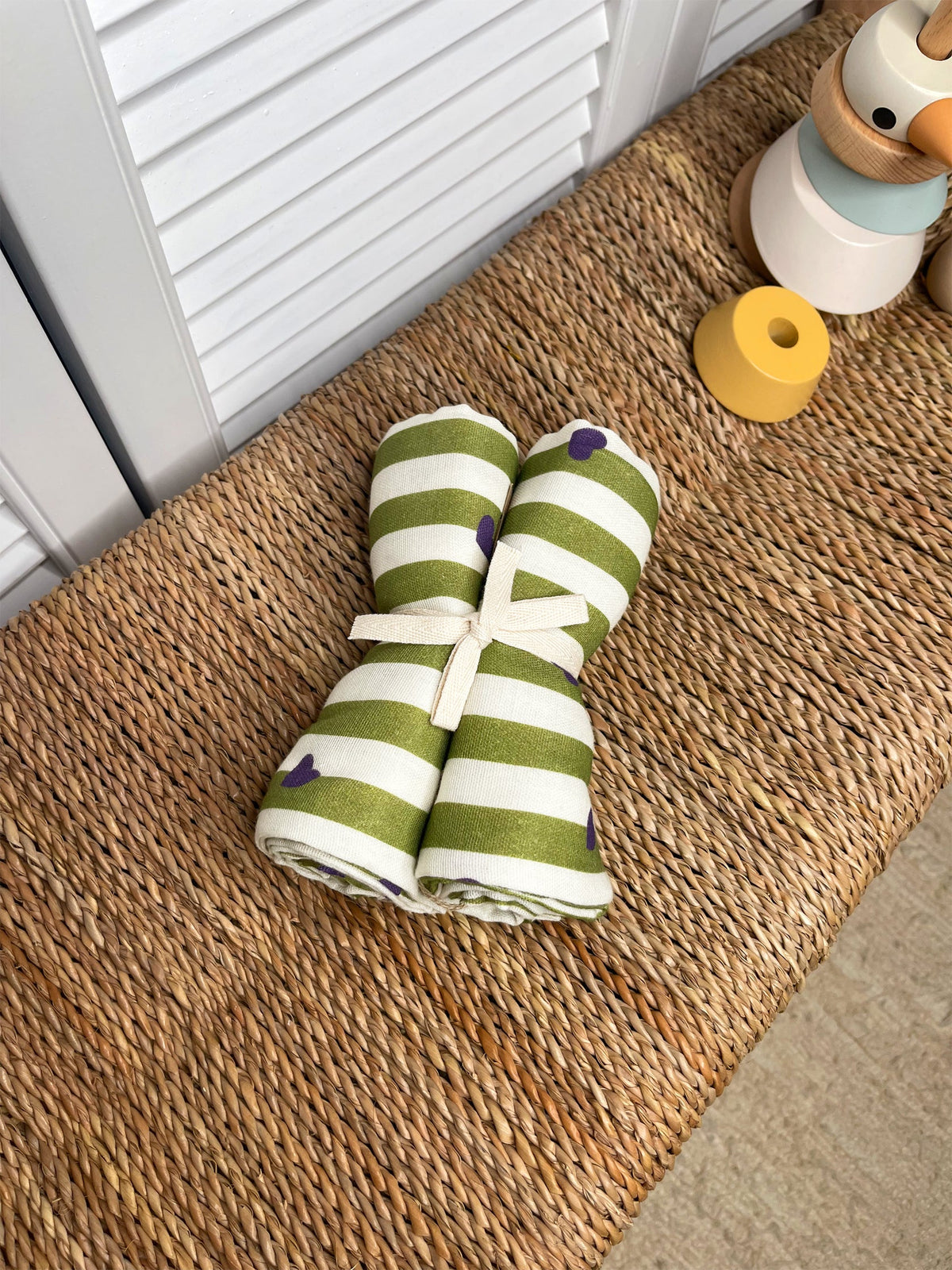 Set of 2 swaddles - GASPARD