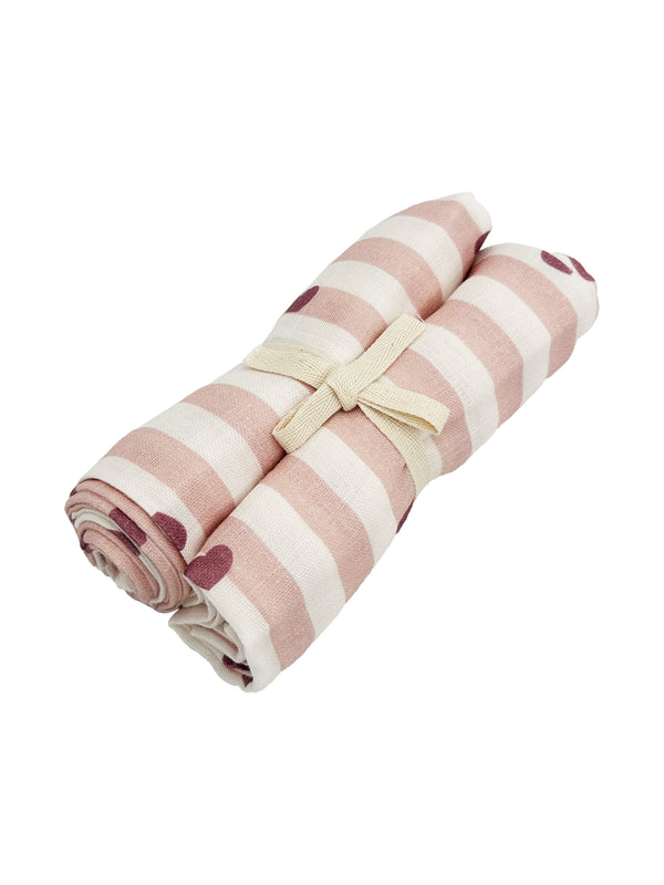 Set of 2 swaddles - GASPARD