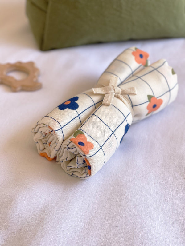 Set of 2 swaddles - GASPARD