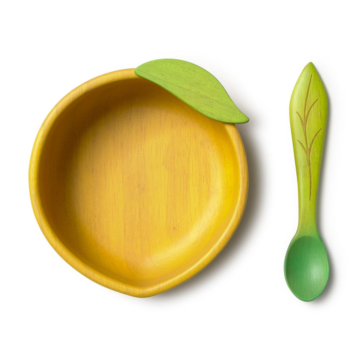 Lou le Citron – Ensemble bol et cuillère bébé