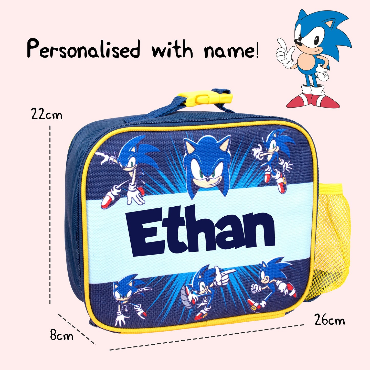Personalized Lunch Bag - Sonic