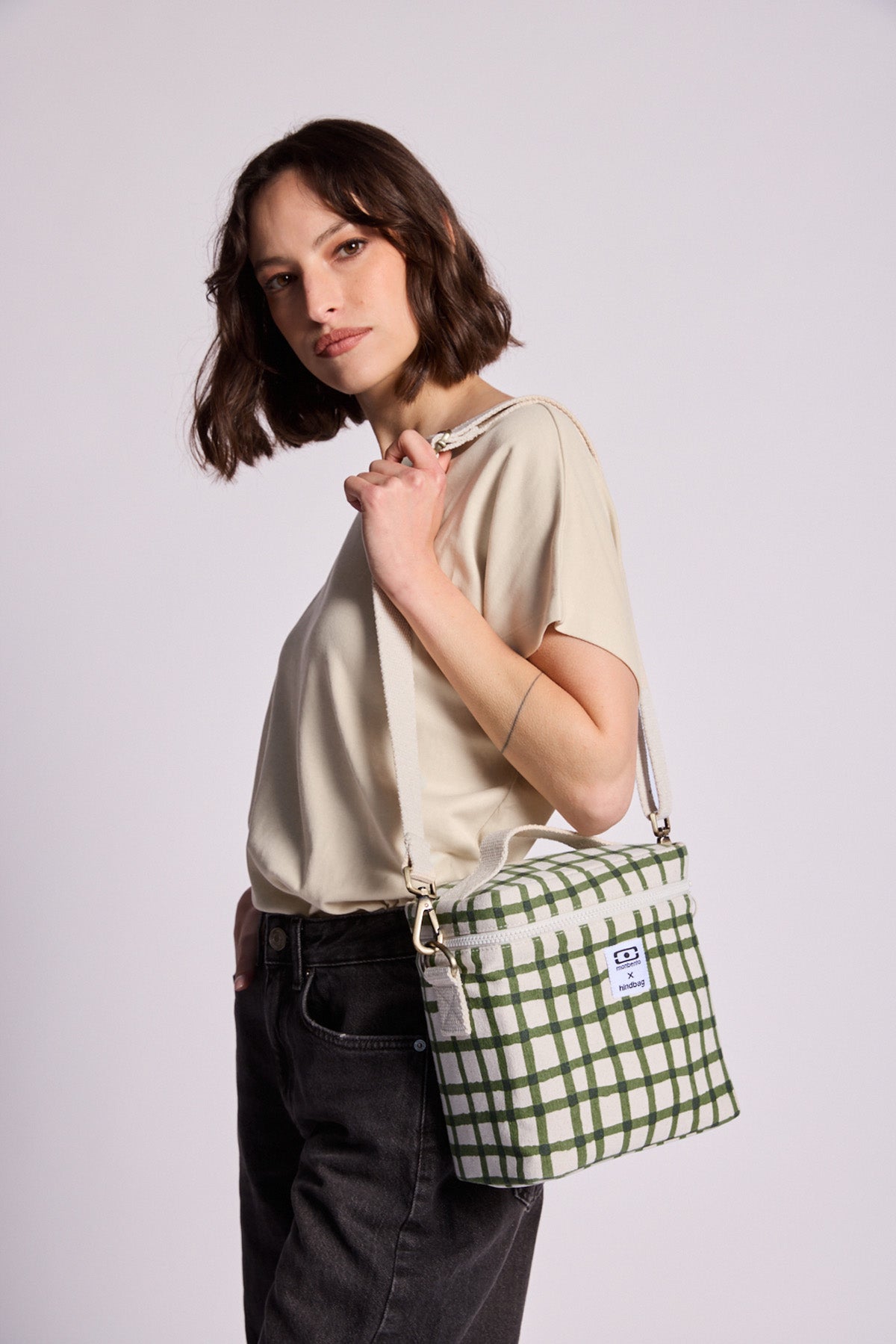 Lunch bag Hindbag x monbento® écru