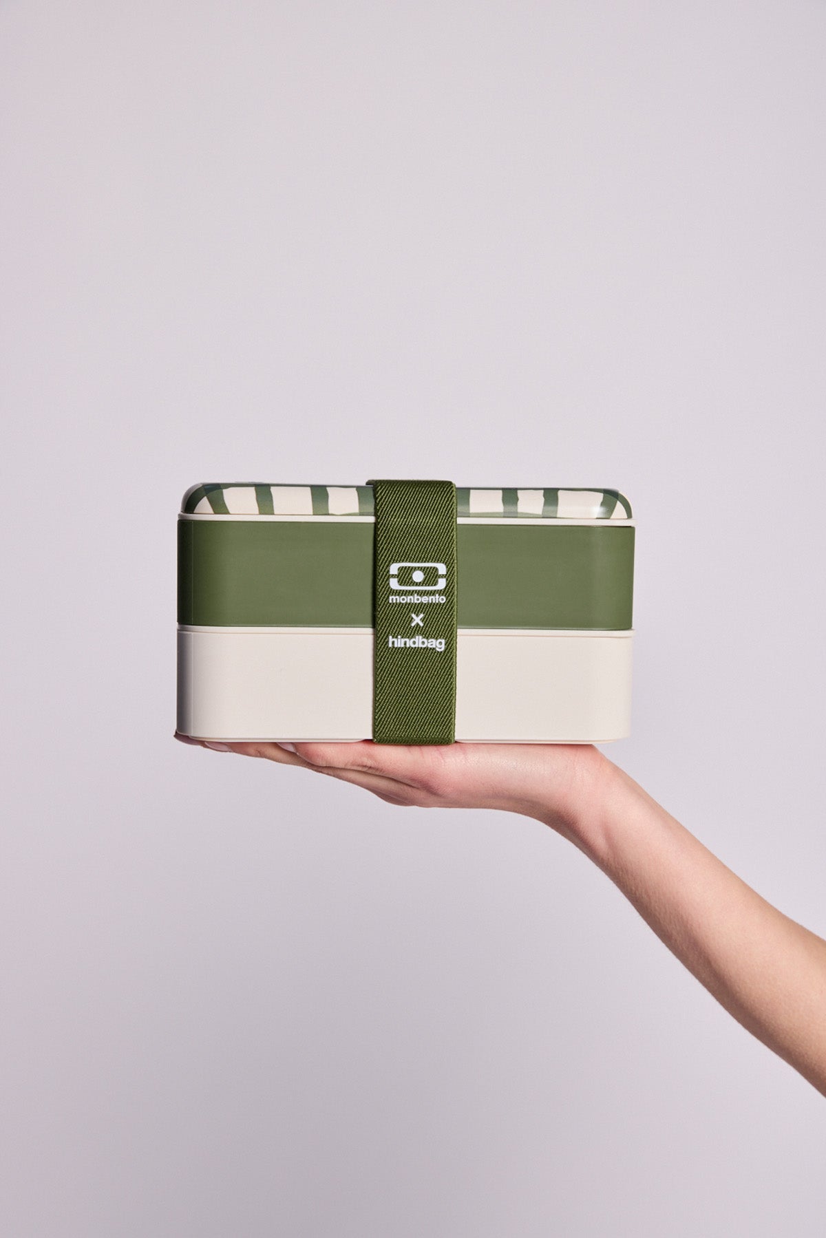 Hindbag x monbento® ecru lunch box