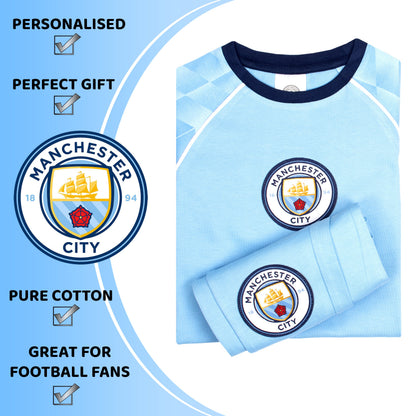 Manchester City F.C. Personalized Pajamas