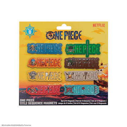 Set of 8 One Piece Generic Magnets