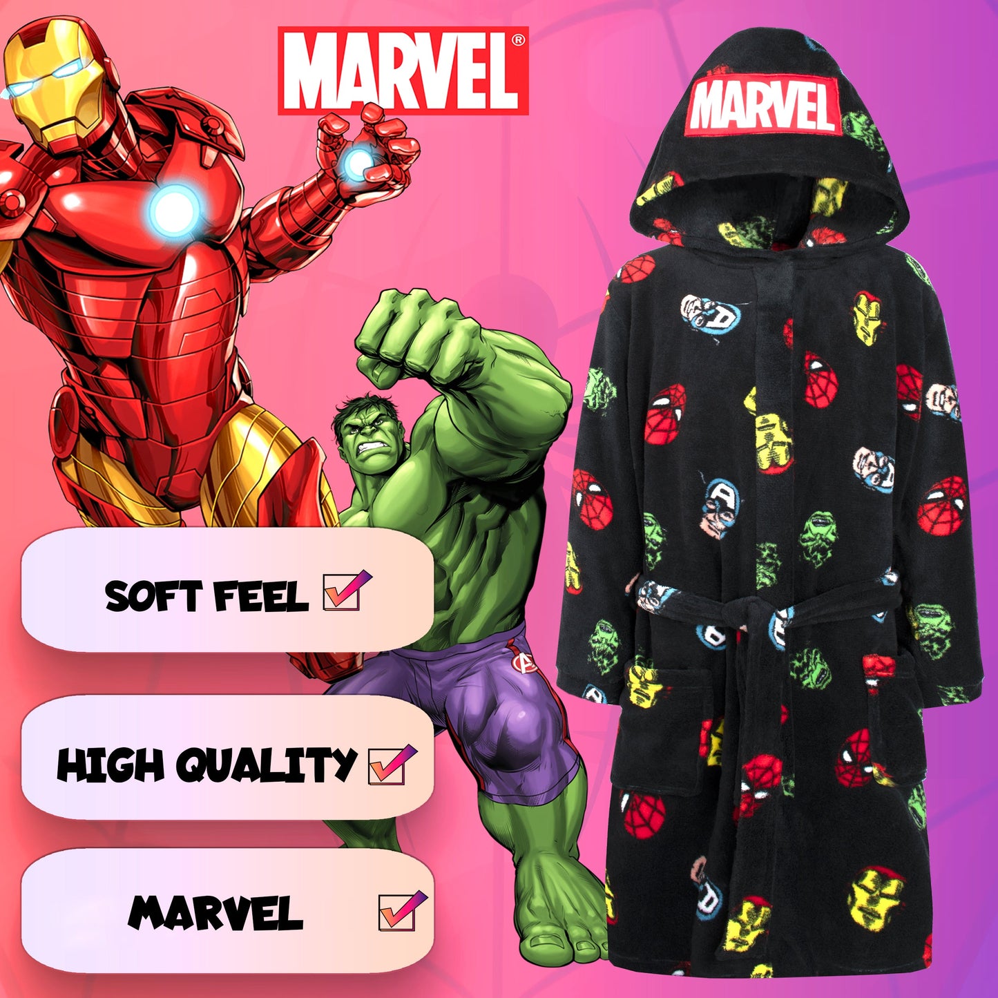 Marvel Dressing Gown