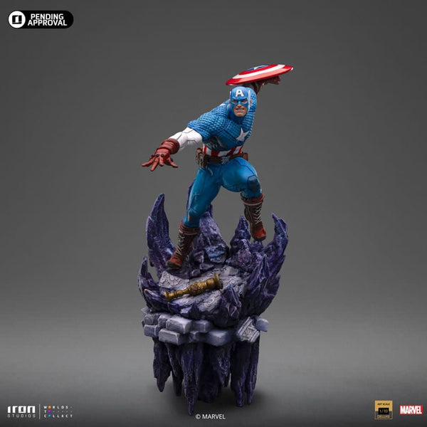 Captain America Deluxe Statue - Infinity Gauntlet Diorama - BDS Art Scale 1/10 - Marvel Comics