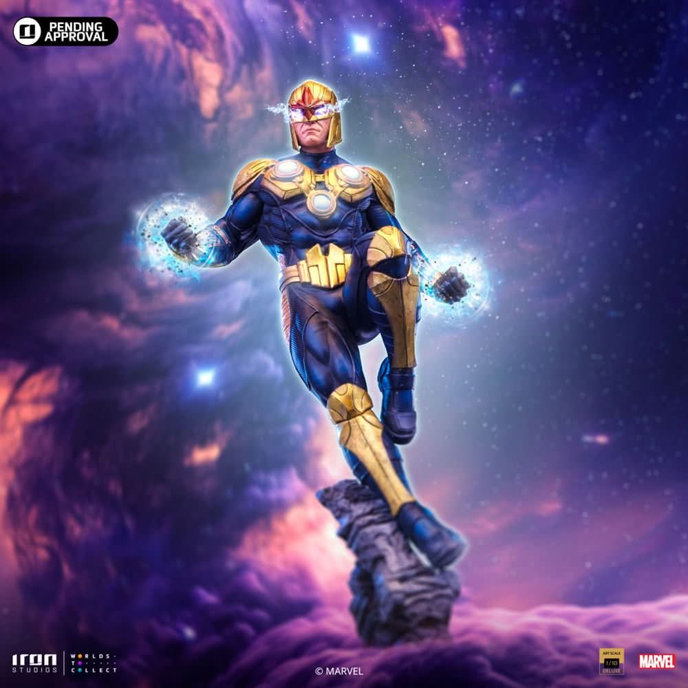 Statue Nova Deluxe - Infinity Gauntlet Diorama - BDS Art Scale 1/10 - Avengers
