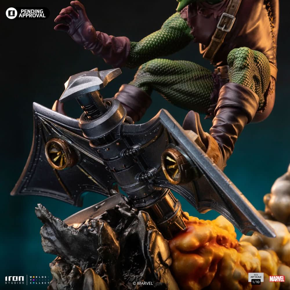 Green Goblin Statue - Spider-man vs Villains Diorama - BDS Art Scale 1/10 - Iron Studios