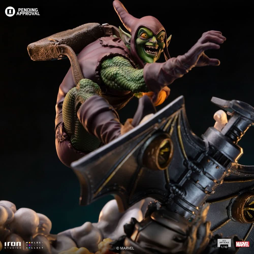 Green Goblin Statue - Spider-man vs Villains Diorama - BDS Art Scale 1/10 - Iron Studios