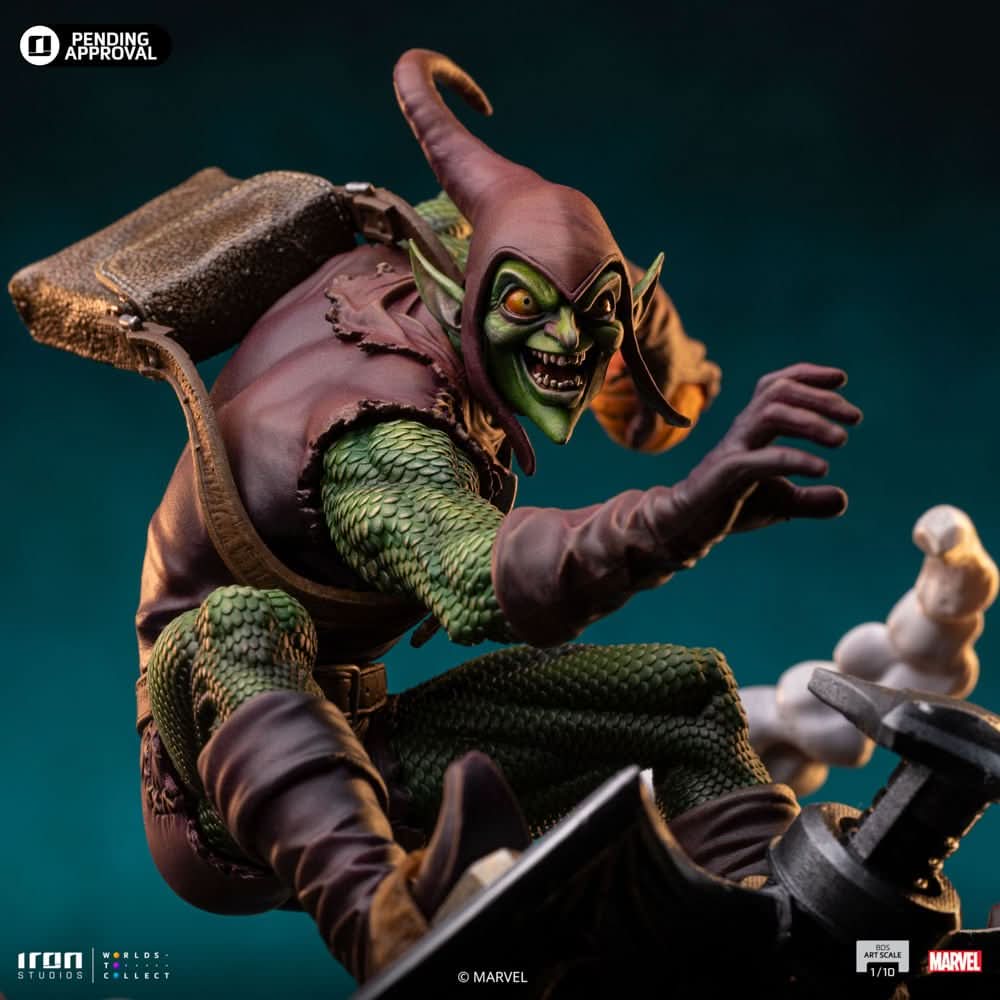 Green Goblin Statue - Spider-man vs Villains Diorama - BDS Art Scale 1/10 - Iron Studios