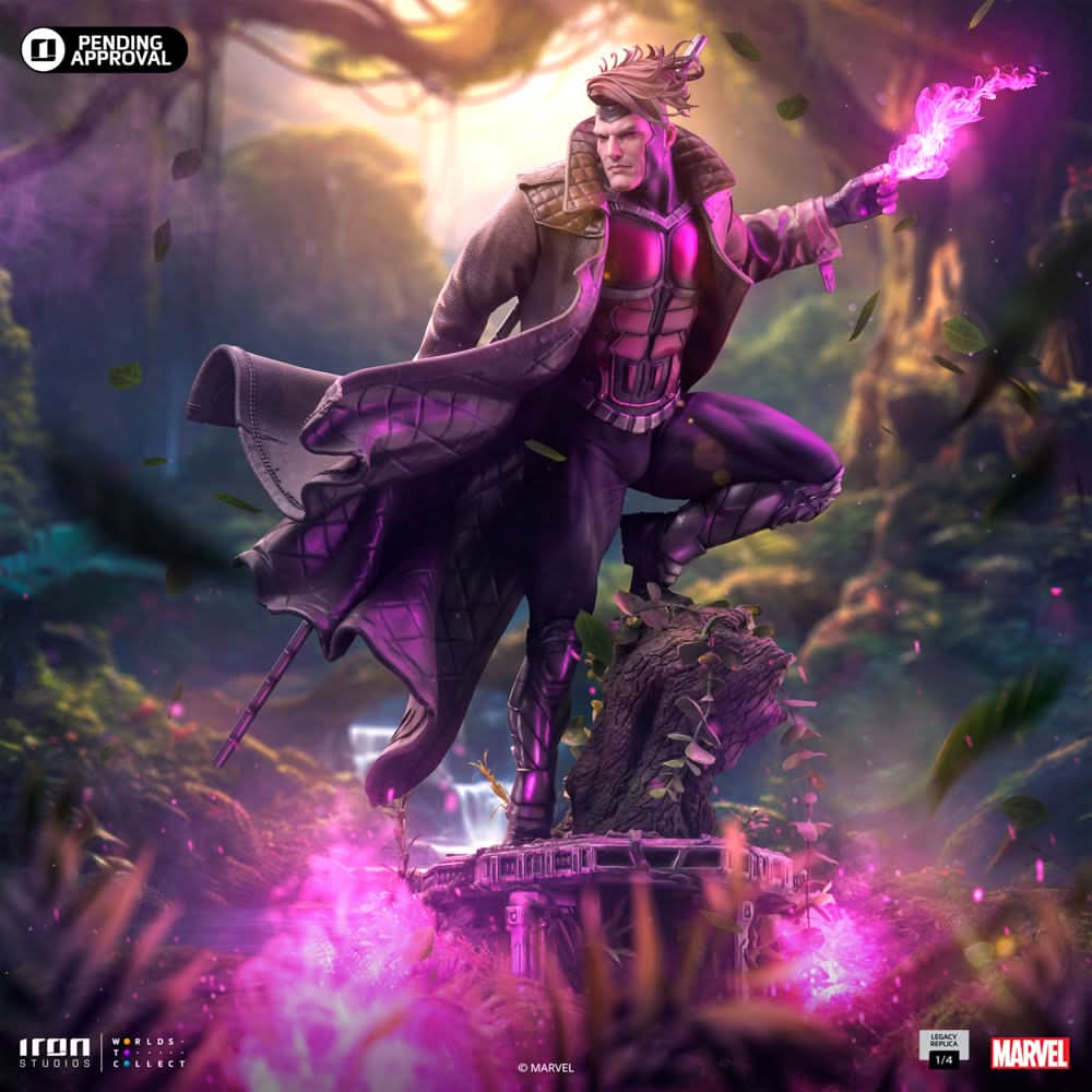 Gambit Statue - X-Men Comics - Legacy Replica 1/4 - Marvel Comics