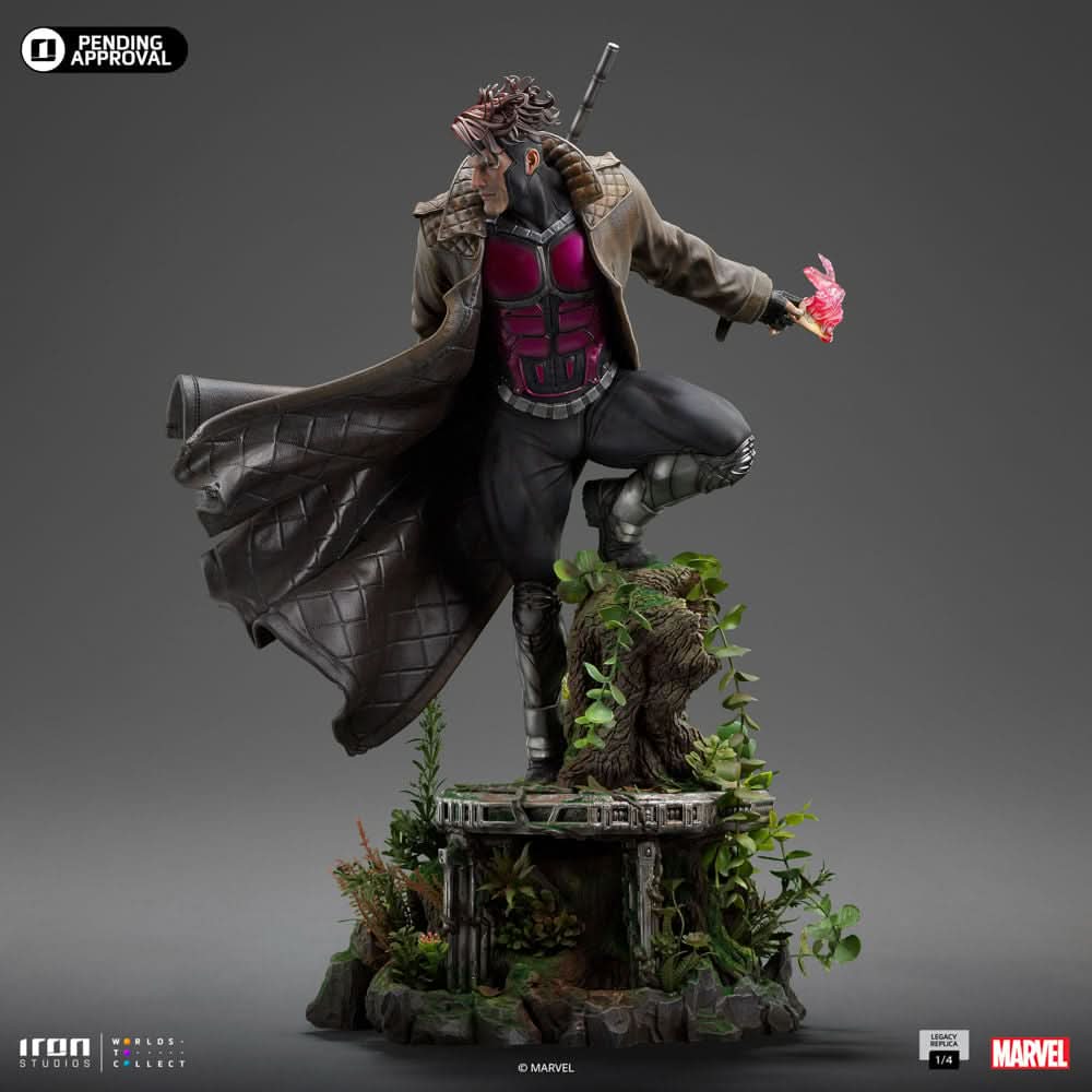 Gambit Statue - X-Men Comics - Legacy Replica 1/4 - Iron Studios