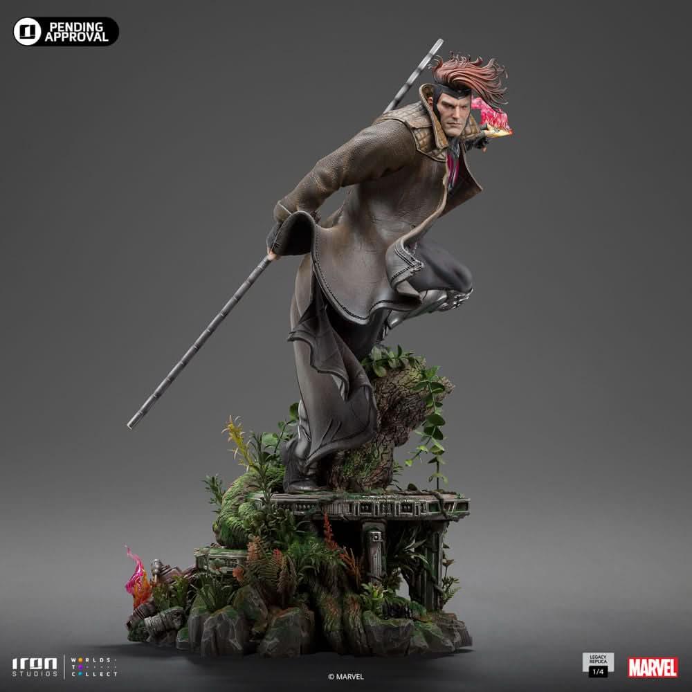 Gambit Statue - X-Men Comics - Legacy Replica 1/4 - Iron Studios