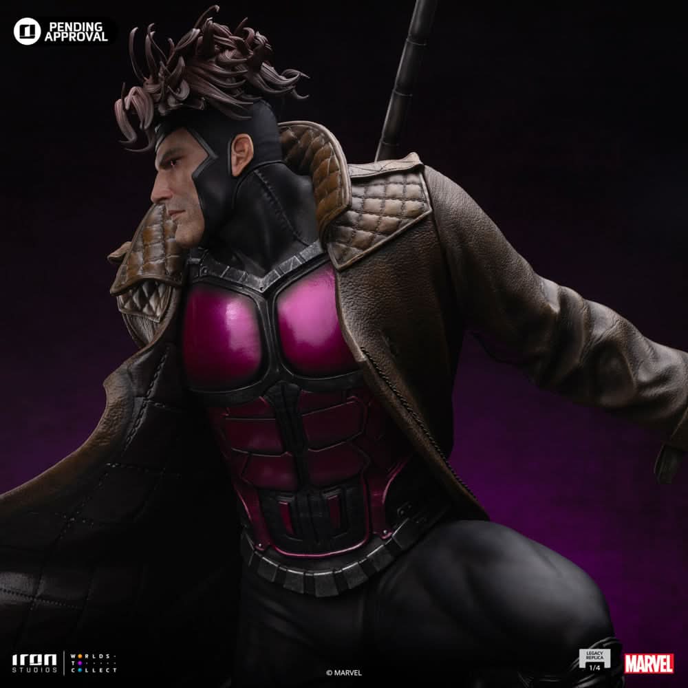Gambit Statue - X-Men Comics - Legacy Replica 1/4 - Iron Studios