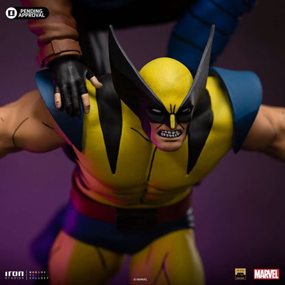 Gambit and Wolverine Statue - X-Men 97 - Art Scale 1/10 - Iron Studios