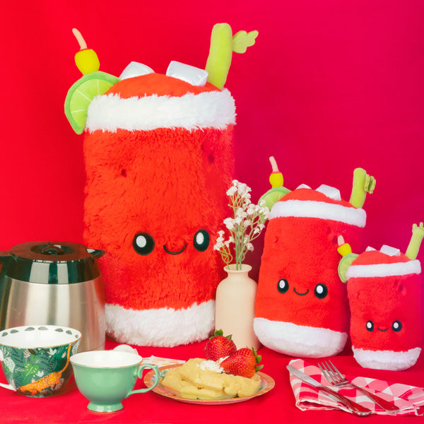 Peluche Mini Boozy Buds Squishable – Bloody Mary