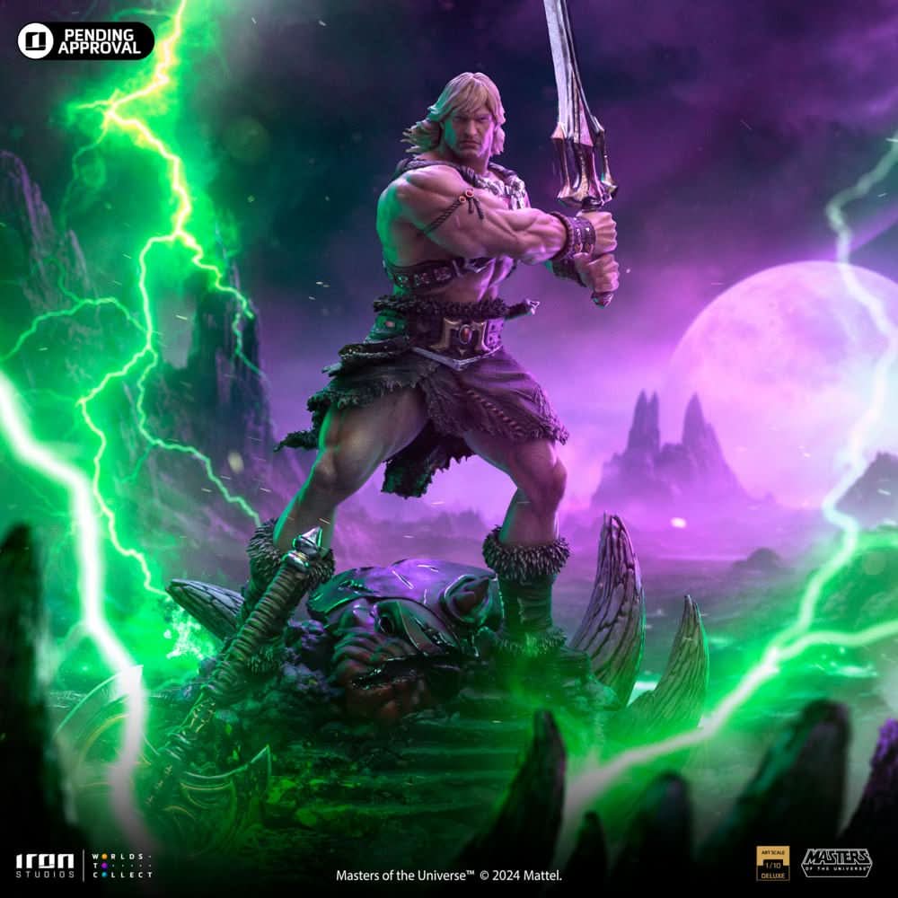 He-Man Unleashed Statue - Masters of the Universe - Art Scale 1/10