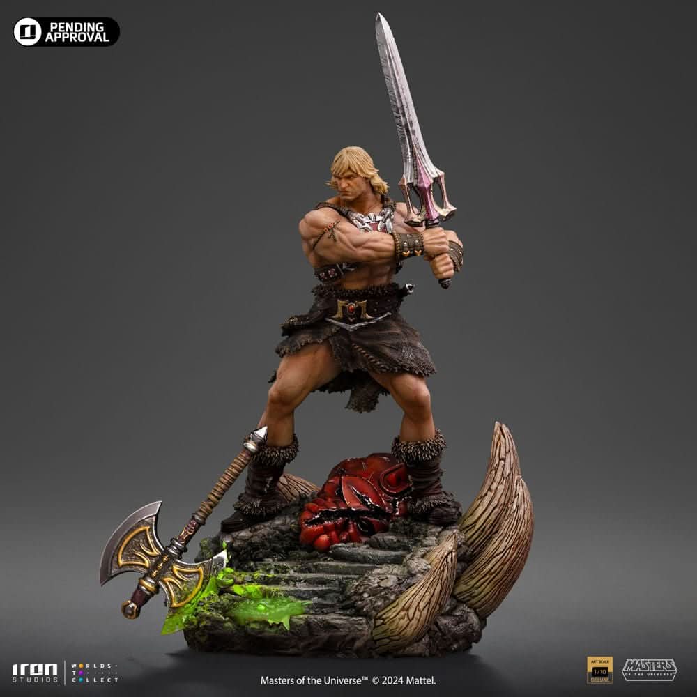 He-Man Unleashed Statue - Masters of the Universe - Art Scale 1/10 - Iron Studios