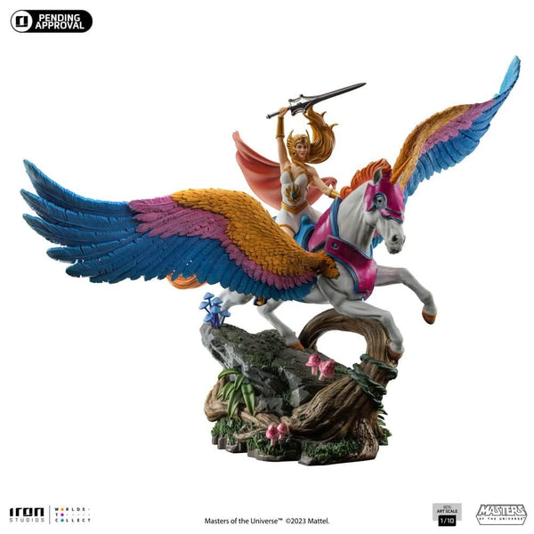 She-Ra and Swift Wind Statue - Masters of the Universe - Art Scale 1/10
