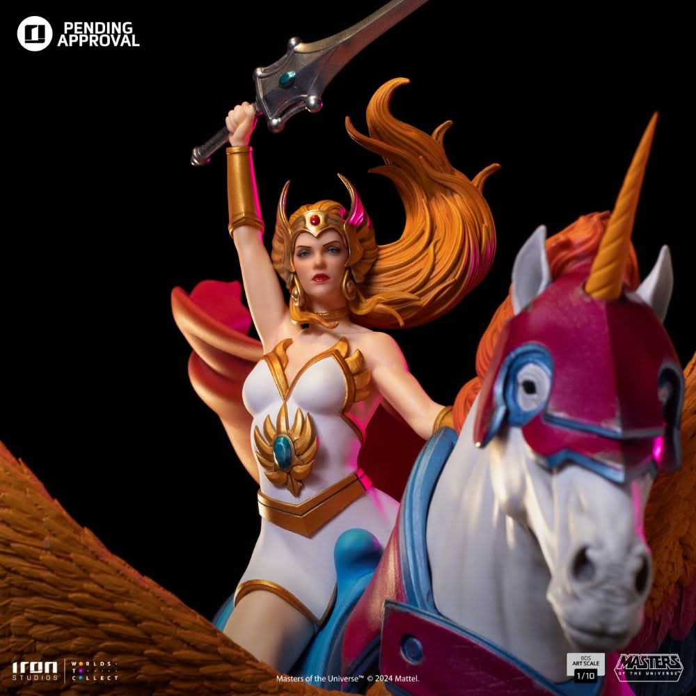 Statue She-Ra and Swift Wind - Masters of the Universe - Art Scale 1/10