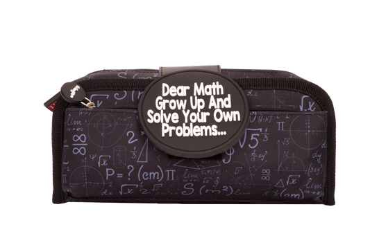 Silicone Patch Dear Math Trousse scolaire