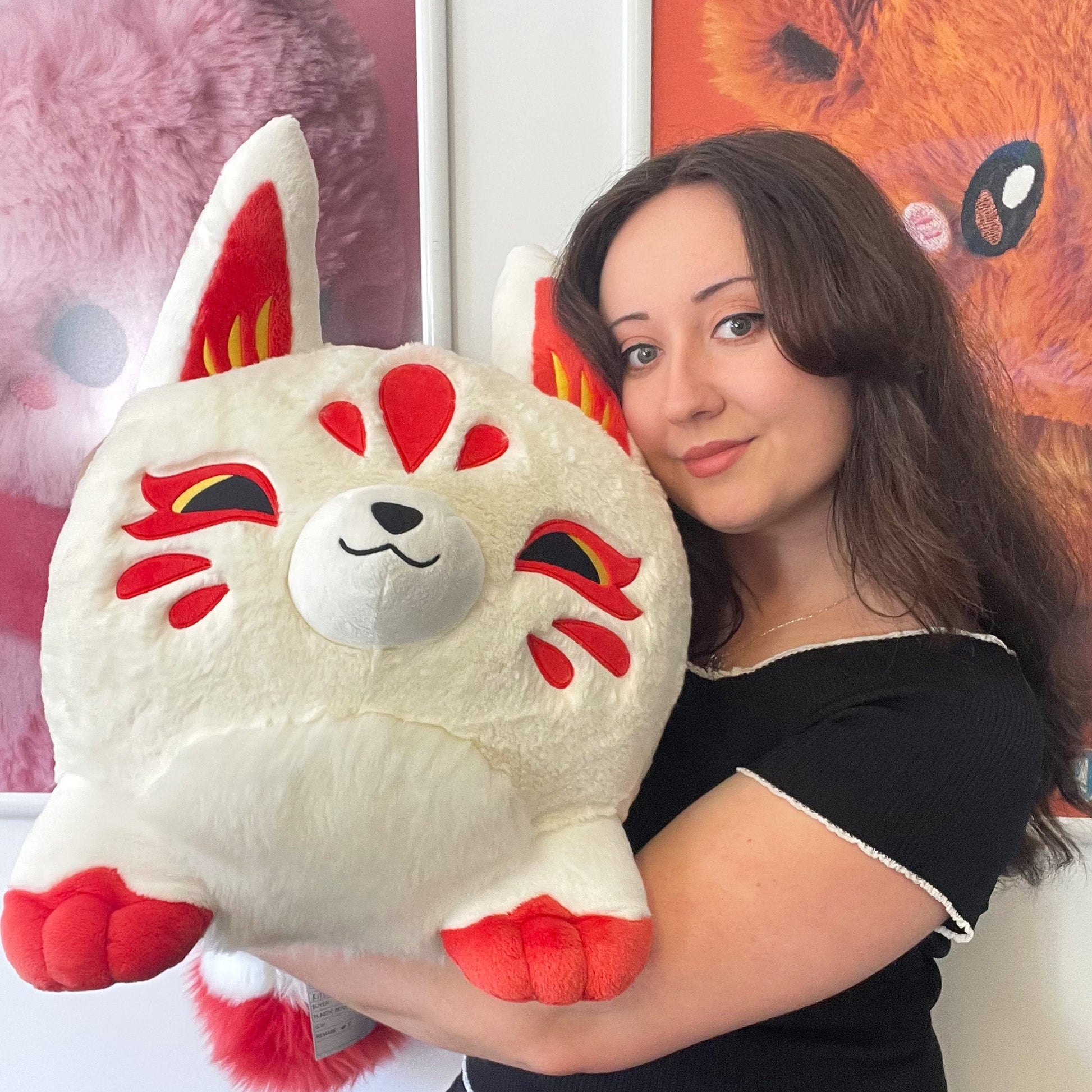 Peluche Mega Squishable – Bébé Kitsune