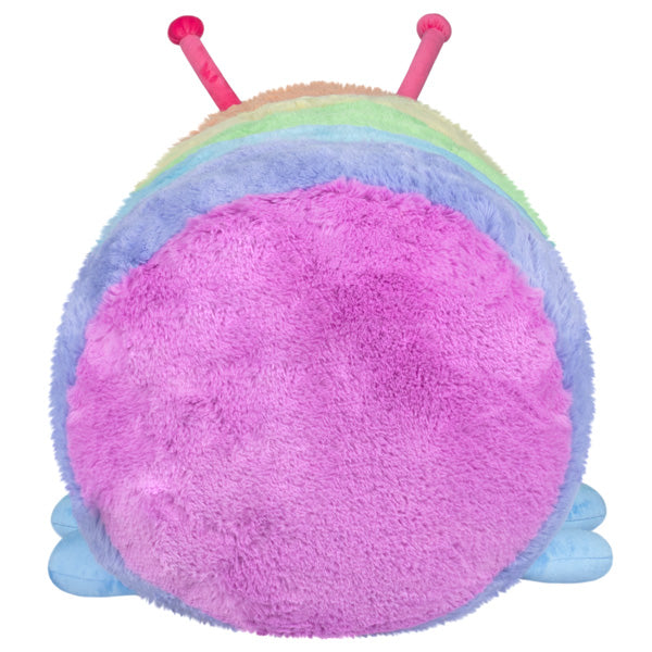 Peluche Mega Squishable – Chenille Arc-en-Ciel