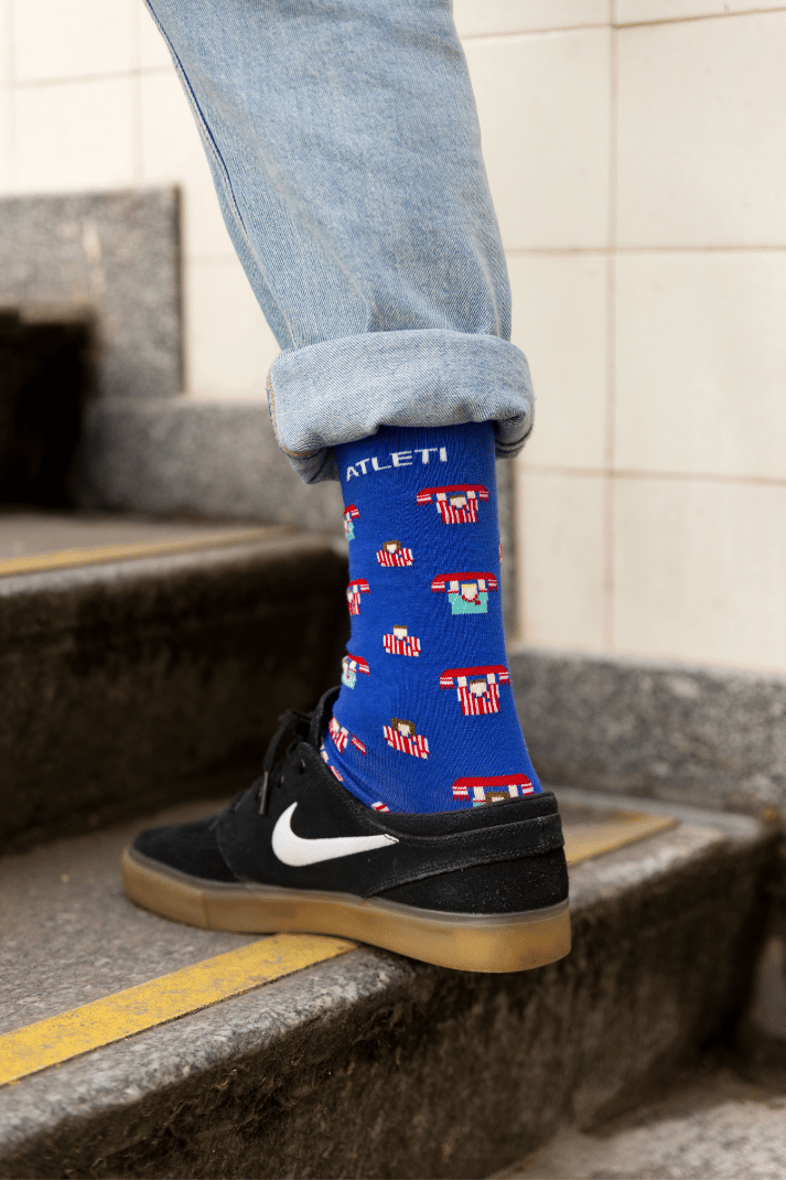 Chaussettes Atlético de Madrid « Supporters » – Bleu - Chulé