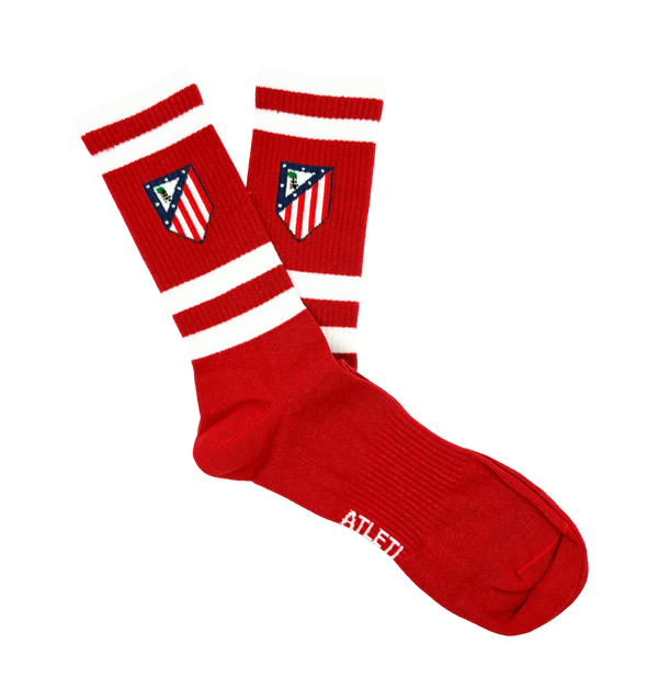 Chaussettes Atlético de Madrid « Blason Rouge et Blanc » - Chulé