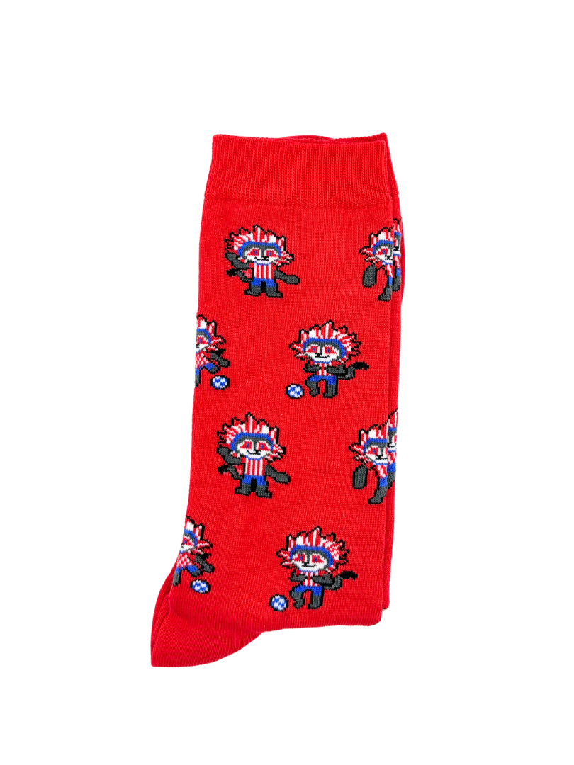 Chaussettes Atlético de Madrid « Indi » – Rouge - Chulé