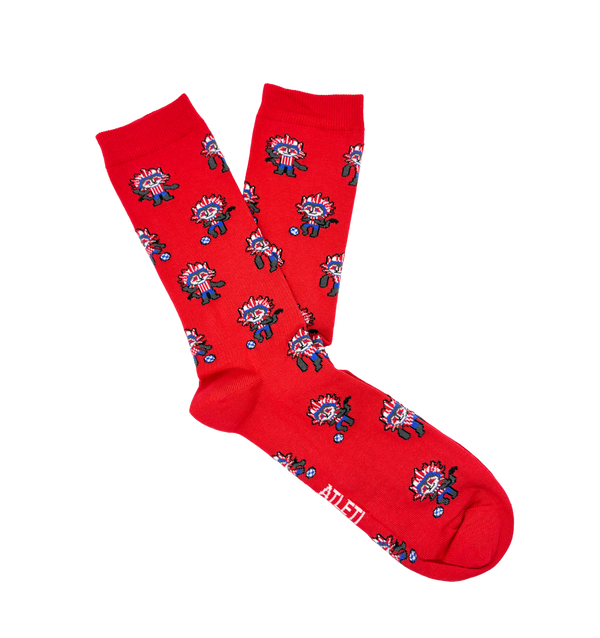Chaussettes Atlético de Madrid « Indi » – Rouge - Chulé