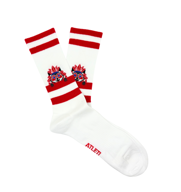 Chaussettes Atlético de Madrid « Indi » – Rayures - Chulé