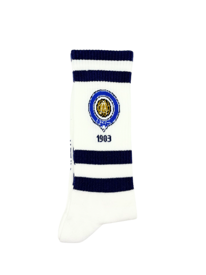 Chaussettes Atlético de Madrid « Premier Blason » – Blanc - Chulé