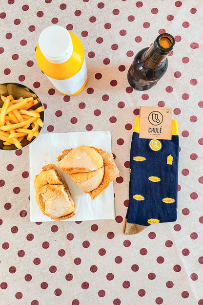 Chaussettes « Bifanas » – Sandwich Portugais - Chulé