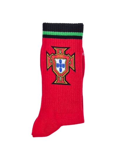 Chaussettes Portugal FPF « Blason » - Chulé
