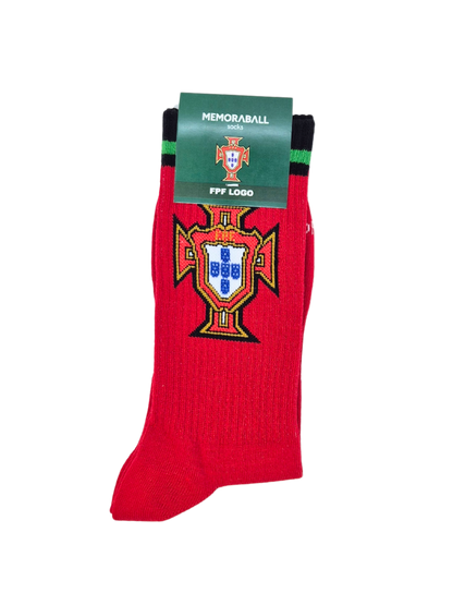 Chaussettes Portugal FPF « Blason » - Chulé
