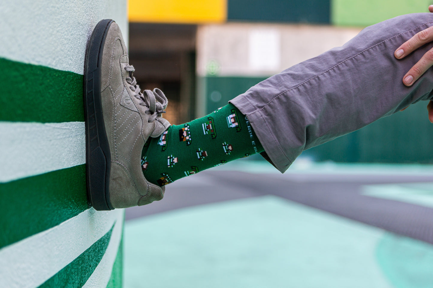 Chaussettes Sporting CP « Vert et Blanc » - Chulé