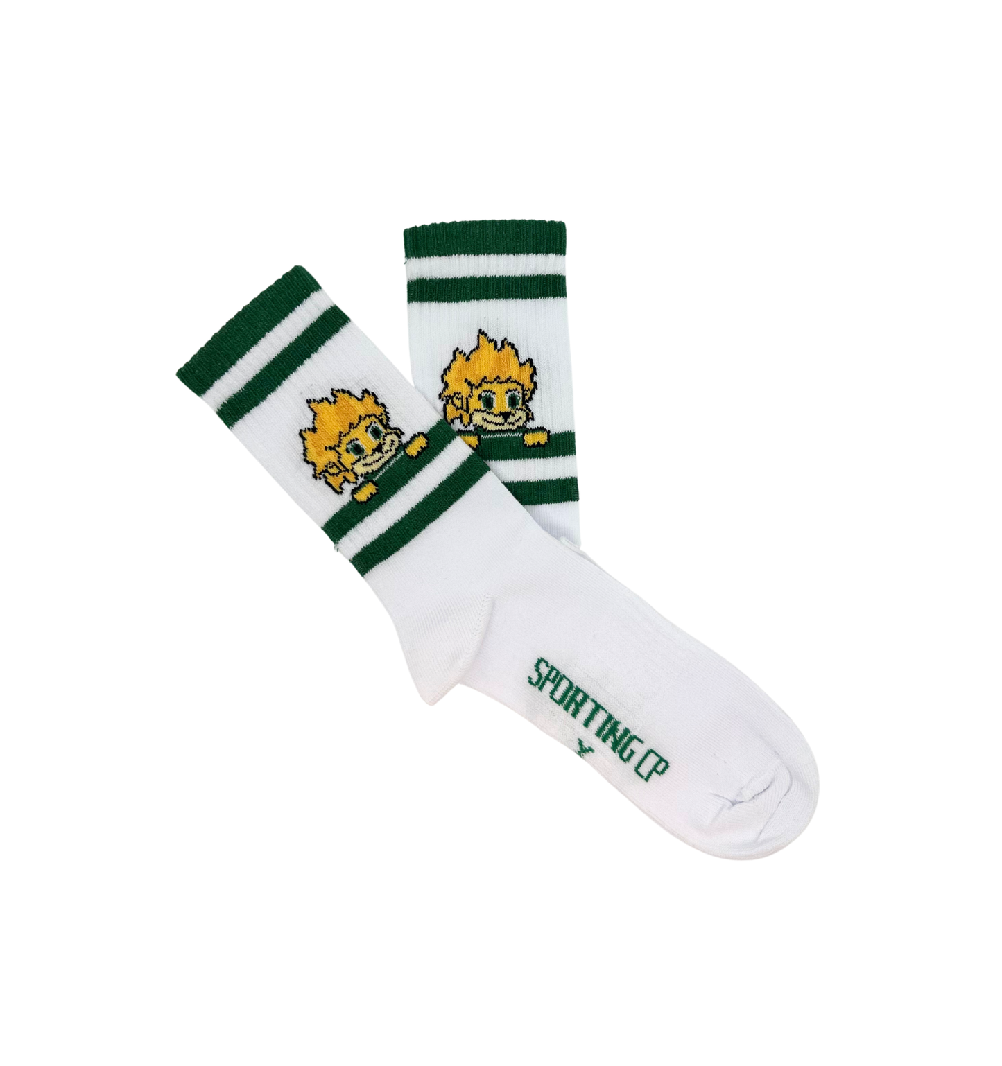 Chaussettes Enfant Sporting CP « Jubas » – Rayures - Chulé