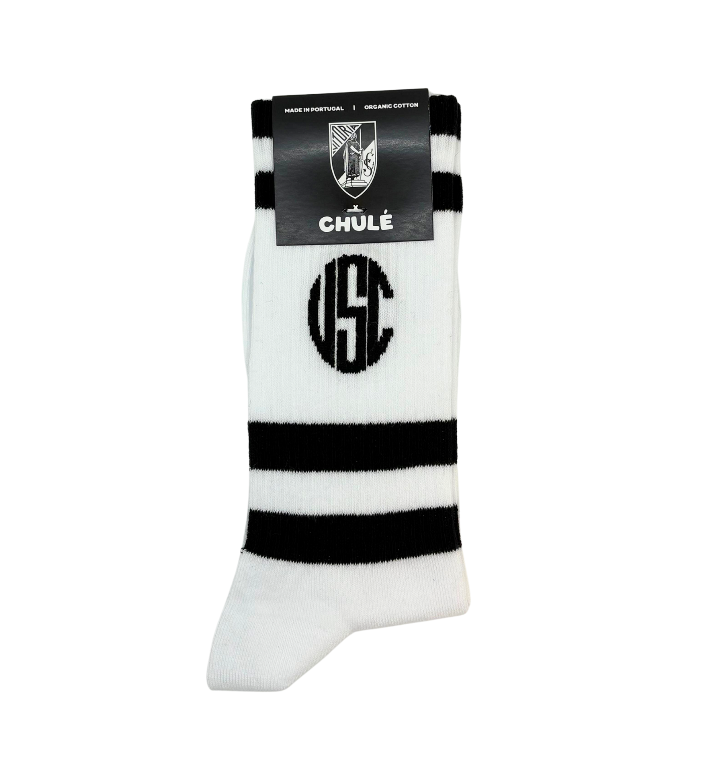 Chaussettes Vitória SC « Vintage Blanc » - Chulé