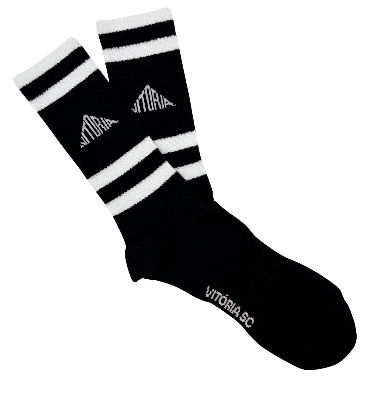 Chaussettes Vitória SC « Vintage Noir » - Chulé