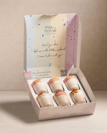 Melting Ice Cream Tasse 260 ml Coffret 6 pièces Collection cadeau