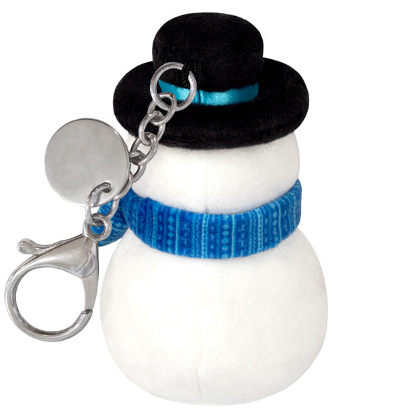 Peluche Micro Squishable – Bonhomme de Neige Mignon