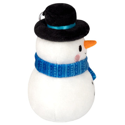 Peluche Micro Squishable – Bonhomme de Neige Mignon