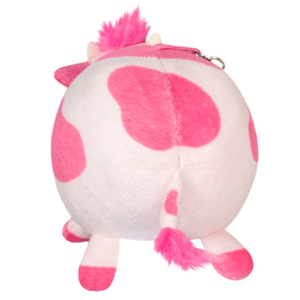 Peluche Micro Squishable – Vache Fraise