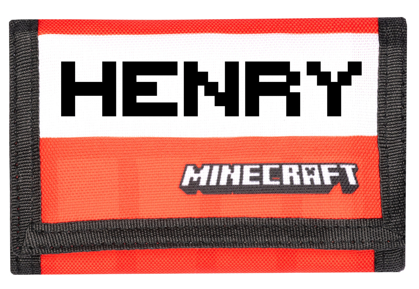 Minecraft enfant Portefeuille – rouge