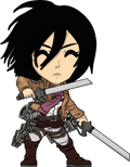 Figurine Mikasa