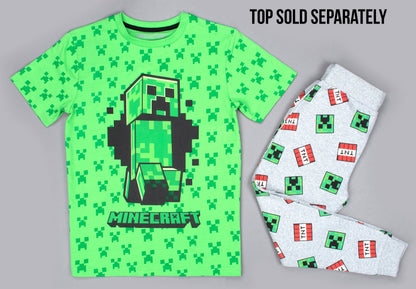 Minecraft Joggers – gris Pattern