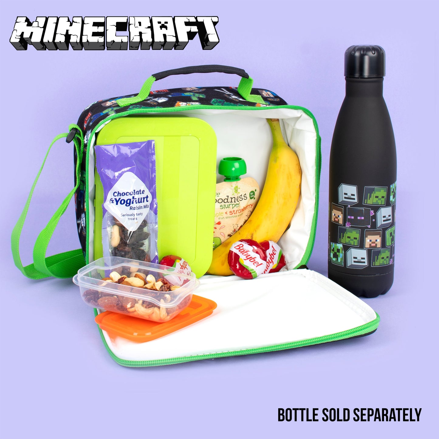 MINECRAFT Personalized Lunch Bag - Minecraft World